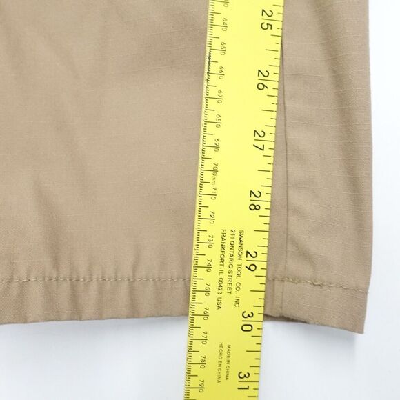 5.11 Tactical Cargo Pants Men's 40 X 30 Khaki Polyester Mid-Rise Straight Leg - Picture 5 of 8